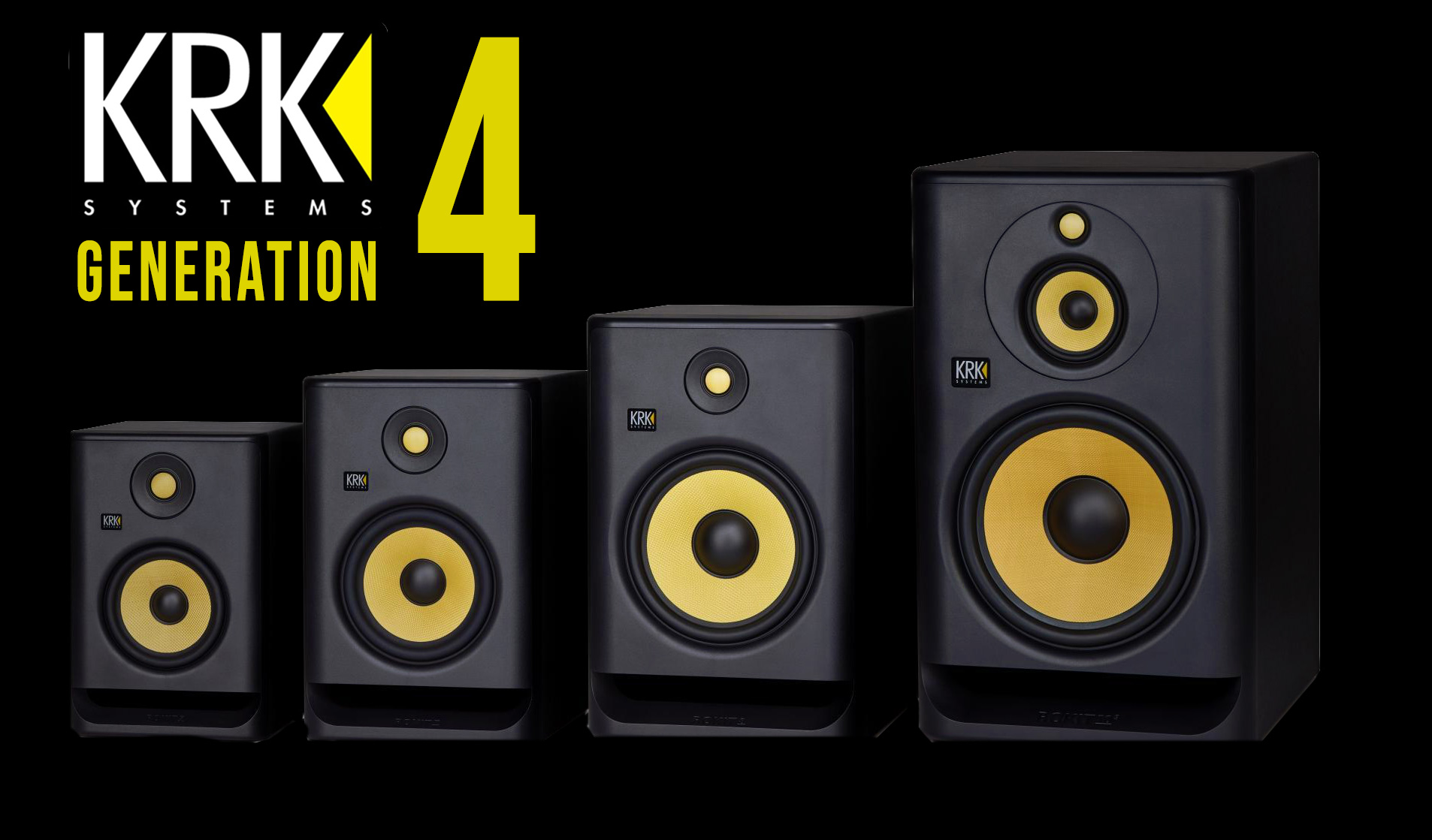 Rokit Studio Monitors by KRK