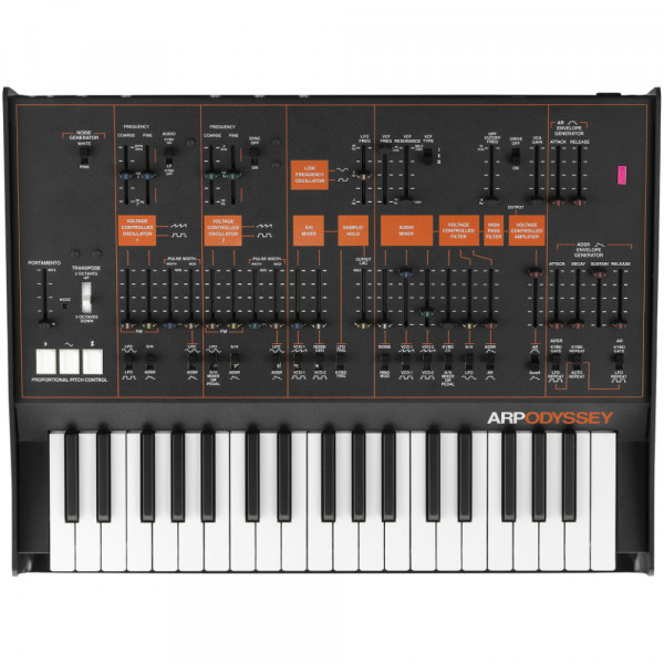 KORG ARP ODYSSEY Duophonic Analog Synthesizer Black/Orange (EX-DEMO)