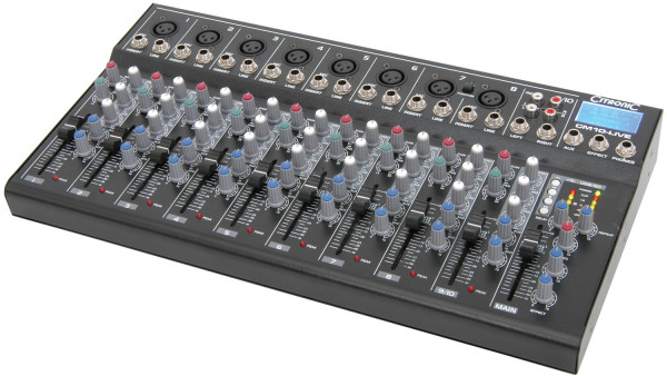 Citronic CM10 Live compact mixer with delay + USB/SD player ( 170.803UK )