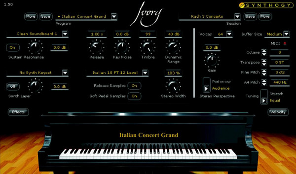 Synthogy Ivory II Italian Grand Piano VSTi
