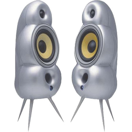 SEFOUR MP002 Scandyna(Silver)minipod Speakers (Pair)