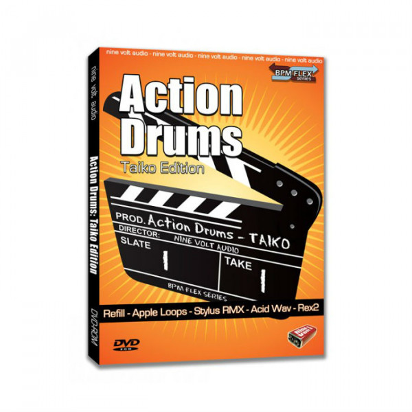 Nine Volt Audio Action Drums: Taiko Edition