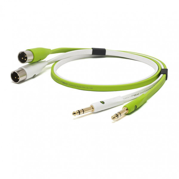 NEO D+ Class B Twin TRS -> Twin XLRM Cable - 2m