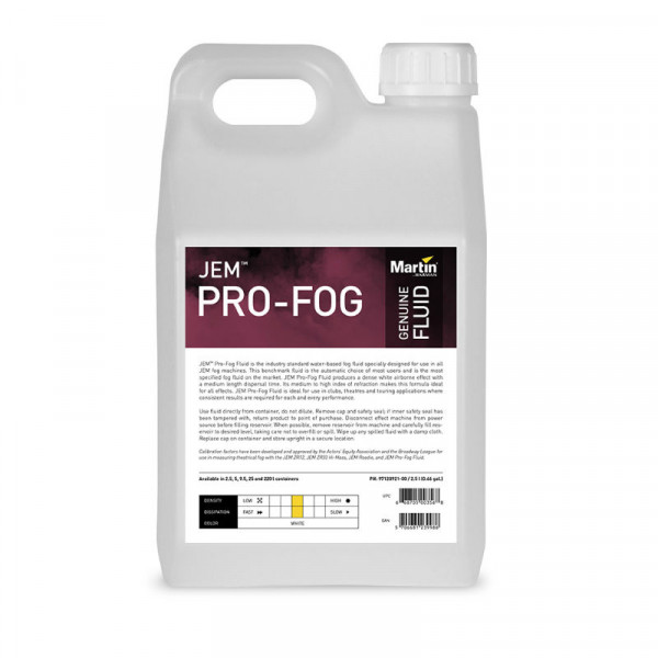 Martin JEM Pro Fog Fluid - 5 litre