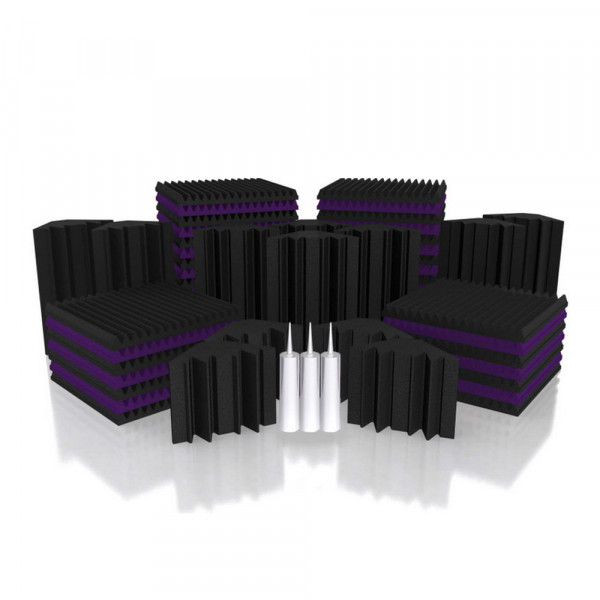 Universal Acoustics Mercury 5 Room Kit Charcoal/Purple