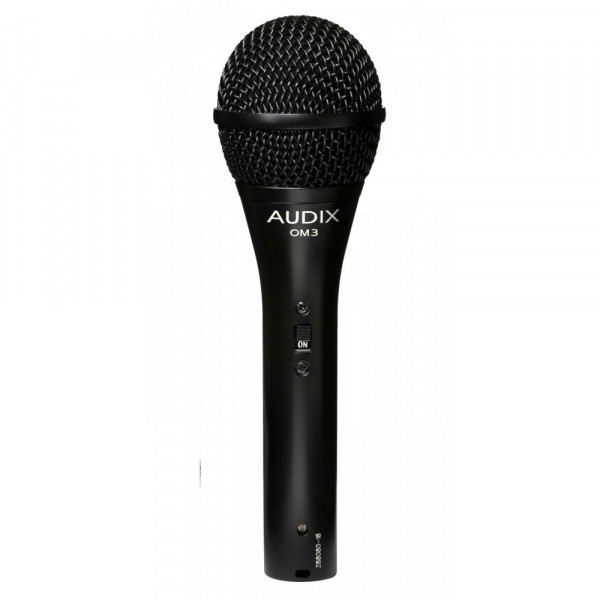 Audix OM3-S Dynamic Vocal & Instrument Microphone w/ Switch