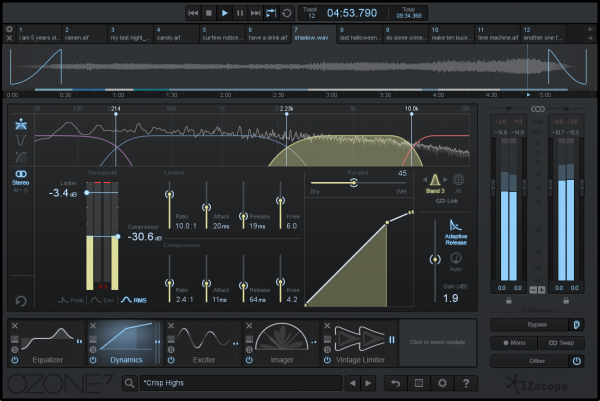 Izotope Ozone 7 Complete Mastering System (Download)