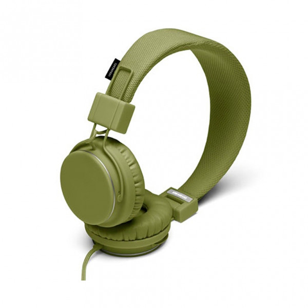 URBANEARS Plattan On Ear Headphone with Mic - Olive