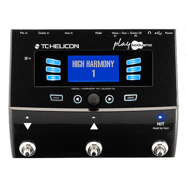 TC Helicon Play Acoustic Effects Pedal