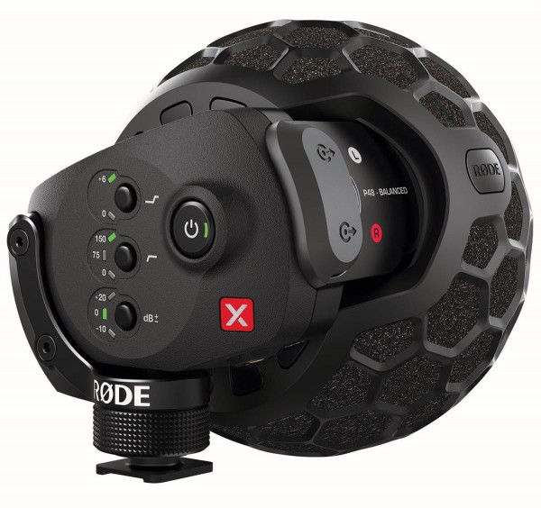 RODE Stereo VideoMic X Broadcast-Grade Stereo Microphone