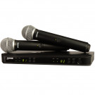 SHURE Twin PG58 Wireless Vocal System (BLX288UK/PG58)