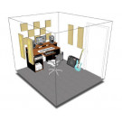 Primacoustic London 8 Acoustic Room Treatment Kit - Black
