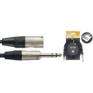 Stagg NAC6PSXMR Balanced Jack to Male XLR Cable 6m