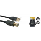 Stagg NCC3UAUB USB 2.0 Cable 3m