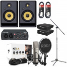 Rode NT1A Ultimate Vocal Recording Pack with Rokit 7 G4