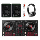 Numark Mixtrack Platinum FX DJ Bundle With CR3-X Monitors + Headphones
