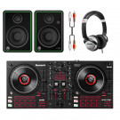 Numark Mixtrack Platinum FX DJ Bundle With CR4-X Monitors + Headphones