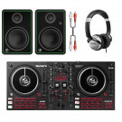 Numark Mixtrack Pro FX DJ Bundle With CR5-X + Headphones