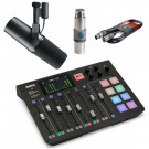 Rodecaster Pro Bundle with Shure SM7B + FetHead