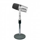 Shure MV7 Silver with Desktop Stand