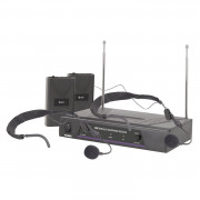 View and buy SKYTRONICS VN2 Dual Neckband Microphone VHF Wireless System (171818) online