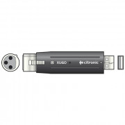 View and buy CITRONIC 173602 XLRF to USB (A Type) Adaptor Interface  online