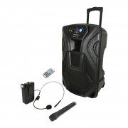 View and buy QTX Busker 15U Portable PA System (178968) online