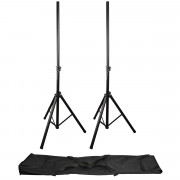 View and buy QTX Speaker Stand Set With Bag (180555) online