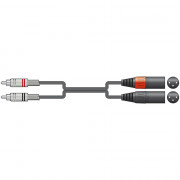 View and buy Chord Twin RCA To Twin XLR Male Cable - 0.75m ( 190.057UK )  online