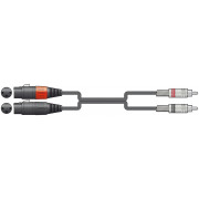 View and buy Chord Twin XLR Female To Twin RCA Cable 1.5m ( 190.062UK ) online