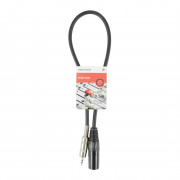 View and buy AVSL 3.5mm Mini Jack to XLR Male Cable - 0.5m (190065) online
