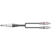 View and buy Chord 6.3mm Mono Jack To Twin RCA Cable - 1.5m (190238) online