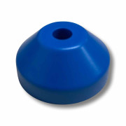 View and buy 7" 45 Record Centre Adapter (blue plastic, cone-shaped) online