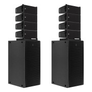 View and buy RCF SUB 8008-AS + Stacked HDL 6-A Line Array System online