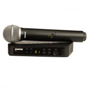 View and buy SHURE PG58 Wireless Analogue Vocal System (BLX24UK/PG58) online
