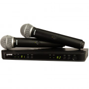 Buy the SHURE Twin PG58 Wireless Vocal System (BLX288UK/PG58) online