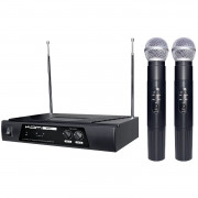 View and buy KAM KWM11 Dual VHF Wireless Mic System (174.1 -174.5Mhz) online