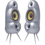 View and buy SEFOUR MP002 Scandyna(Silver)minipod Speakers (Pair) online