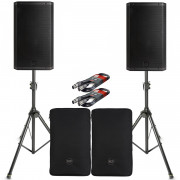 View and buy RCF ART 915-A Pair with Covers, Stands & Cables online