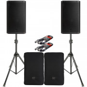 View and buy RCF ART 935-A Pair with Covers, Stands & Cables  online