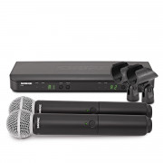 View and buy Shure BLX288UK/SM58-K3E Dual Handheld Wireless Microphone System online