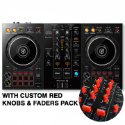 View and buy DDJ-400 with Custom Red Knobs & Faders Pack online