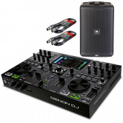 View and buy Denon DJ Prime Go + JBL EON ONE Portable Bundle online