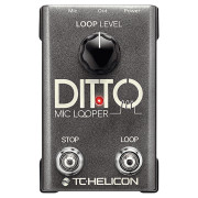 View and buy TC Helicon Ditto Mic Looper  Pedal For Vocals & Acoustic Instruments online