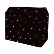 View and buy Equinox DJ Booth Quad LED Starcloth System, Black Cloth (EQLED12N) online