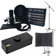 View and buy Audient EVO 8 + Sontronics STC-20 Pack Recording Bundle online