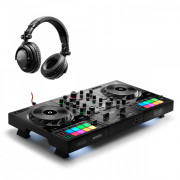 View and buy Hercules DJControl Inpulse 500 + HDP-DJ45 Headphones online