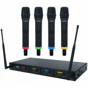 View and buy Kam KWM Quartet 4pc Wireless Handheld Mic System online