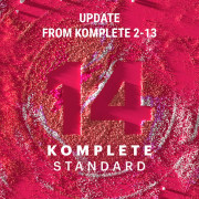 View and buy Native Instruments KOMPLETE 14 STANDARD Update from Standard 2-13 (Download) online