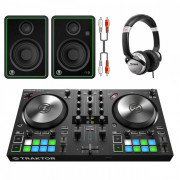 View and buy Native Instruments Kontrol S2 MK3 DJ Bundle With CR4-X + Headphones online